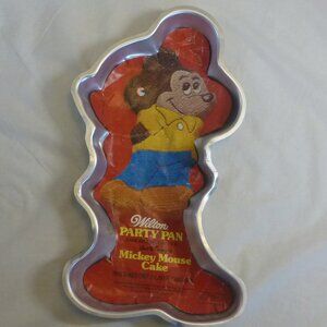 Vintage Disney Mickey Mouse Party Cake Pan